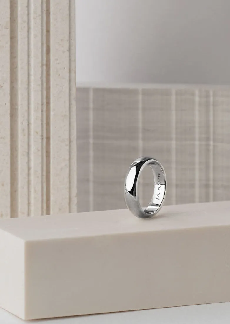 Ellipse ring – Sterling Silver sold by Skultuna product image thumbnail 4