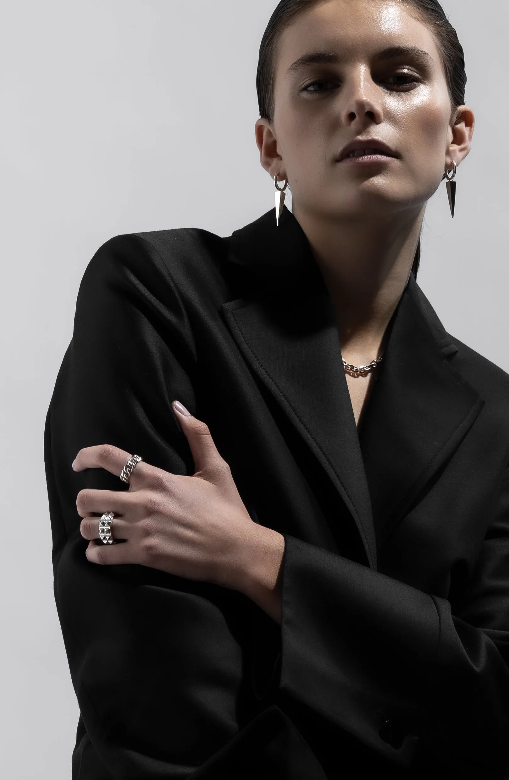 Chain Ring – Silver Plated sold by Skultuna product image thumbnail 5