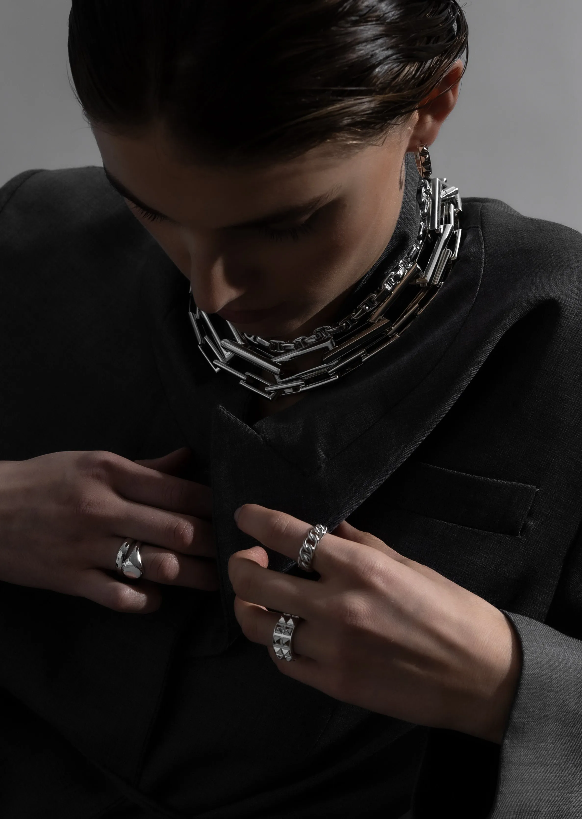 Chain Ring – Silver Plated sold by Skultuna product image thumbnail 4