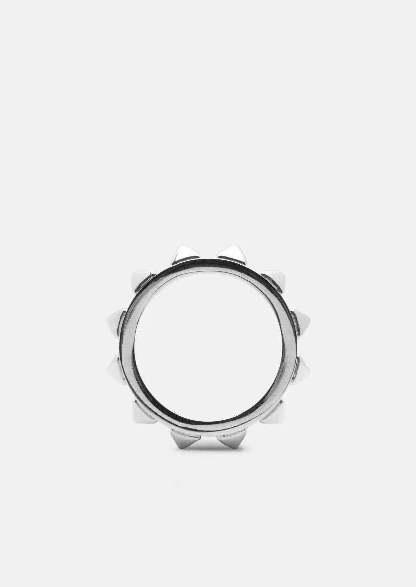 Rivets Ring – Silver Plated sold by Skultuna product image thumbnail 3