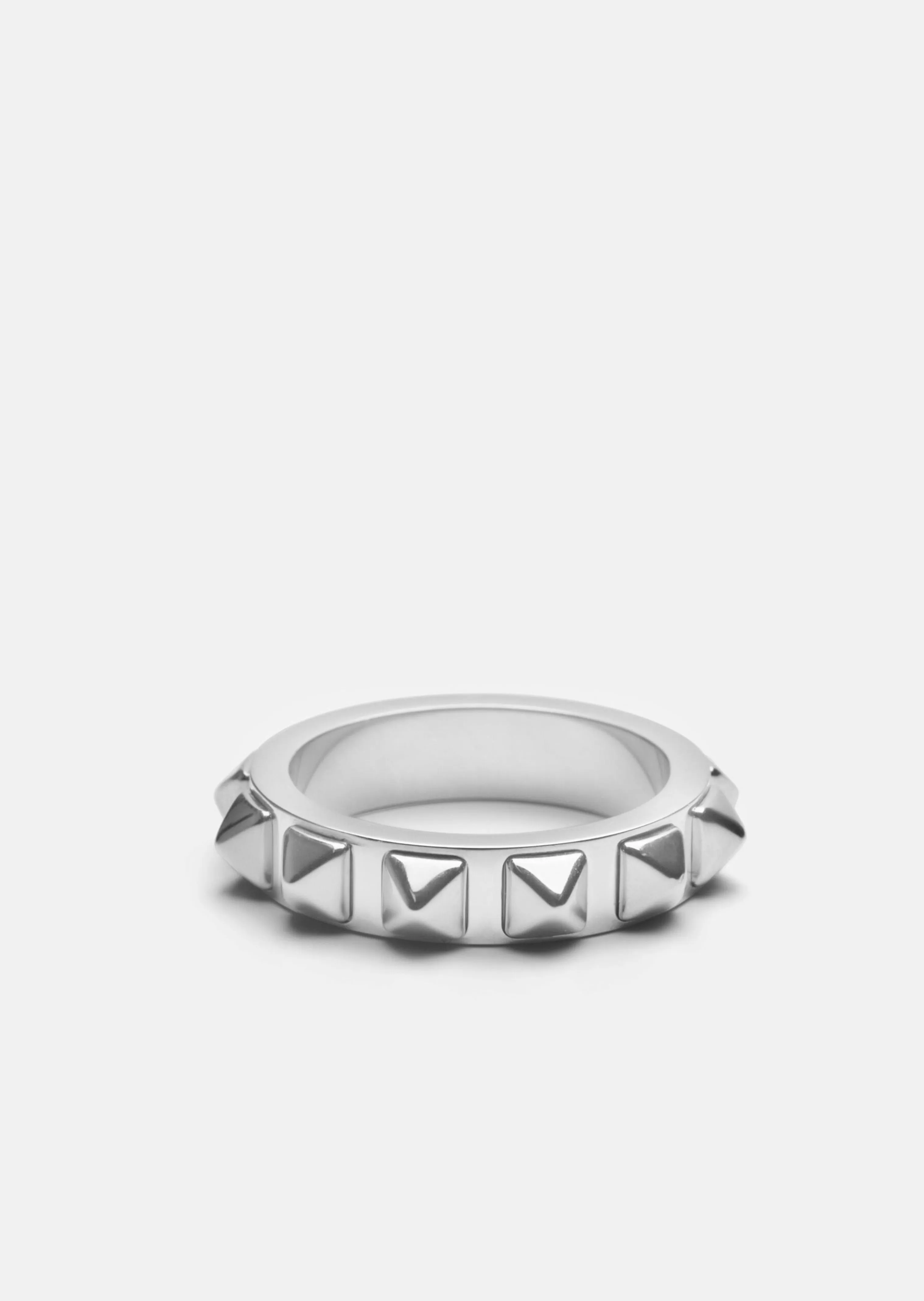 Rivets Ring – Silver Plated sold by Skultuna