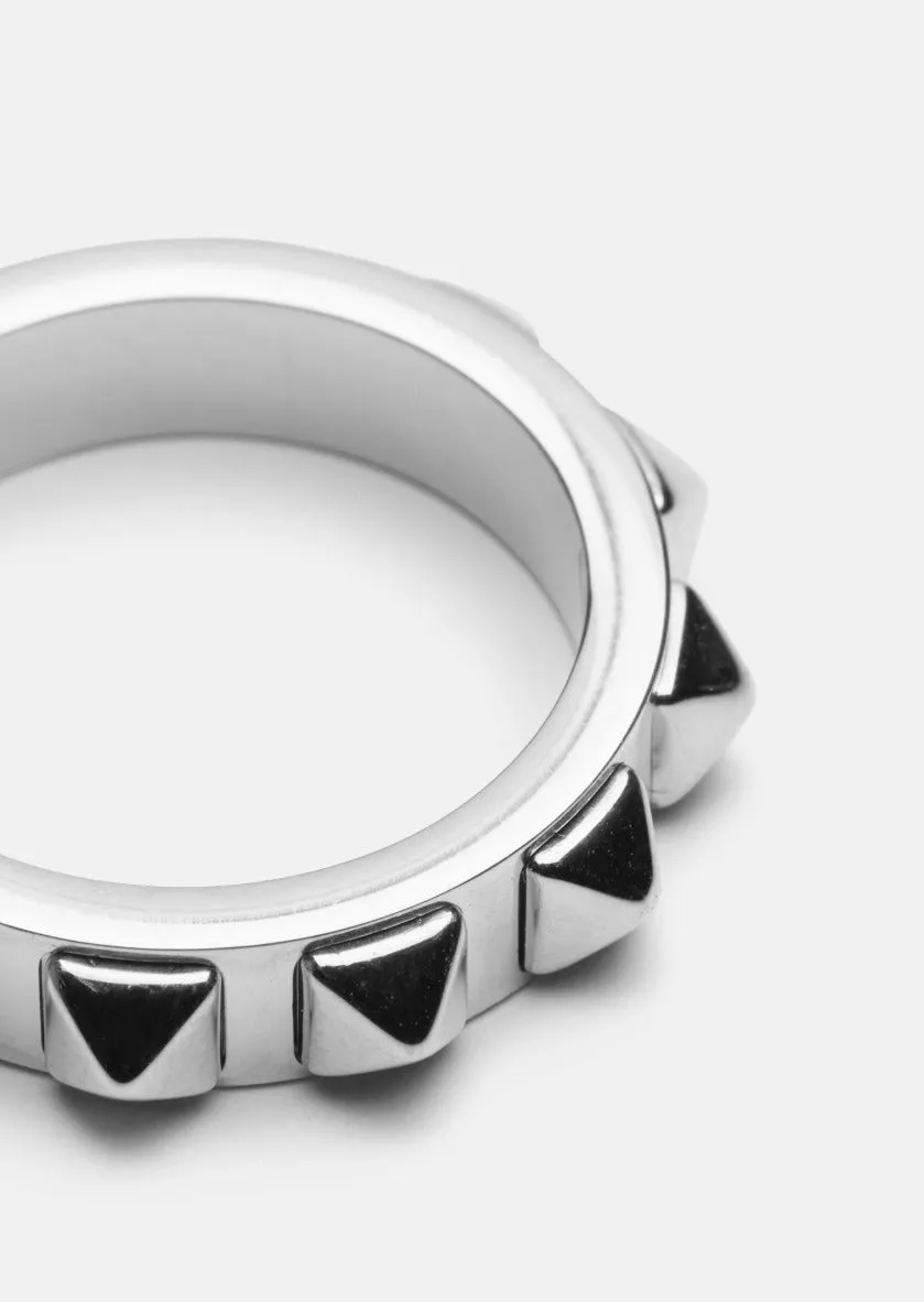 Rivets Ring – Silver Plated sold by Skultuna product image thumbnail 2
