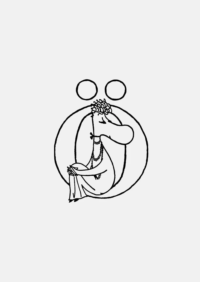 Moomin Alphabet - Gold Plated - Ö sold by Skultuna product image thumbnail 2