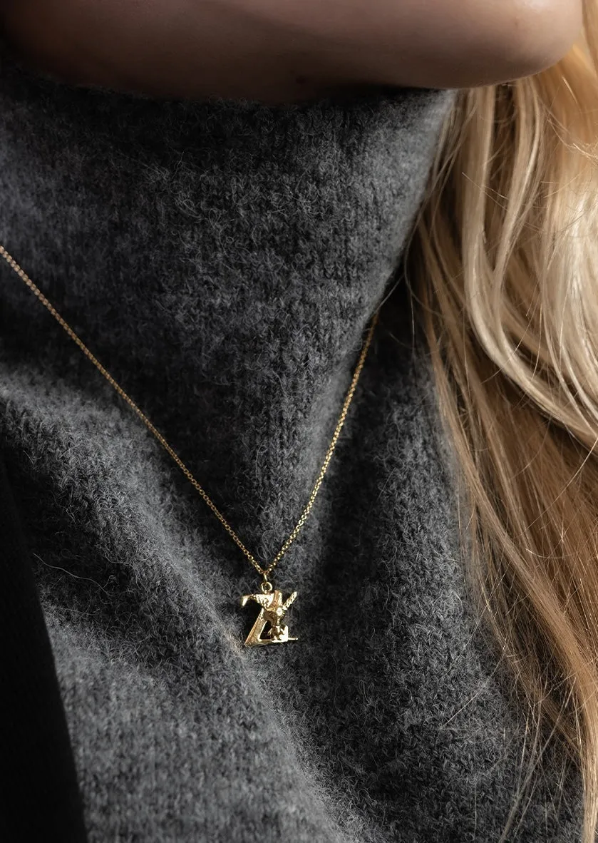 Moomin Alphabet - Gold Plated - Z sold by Skultuna product image thumbnail 4