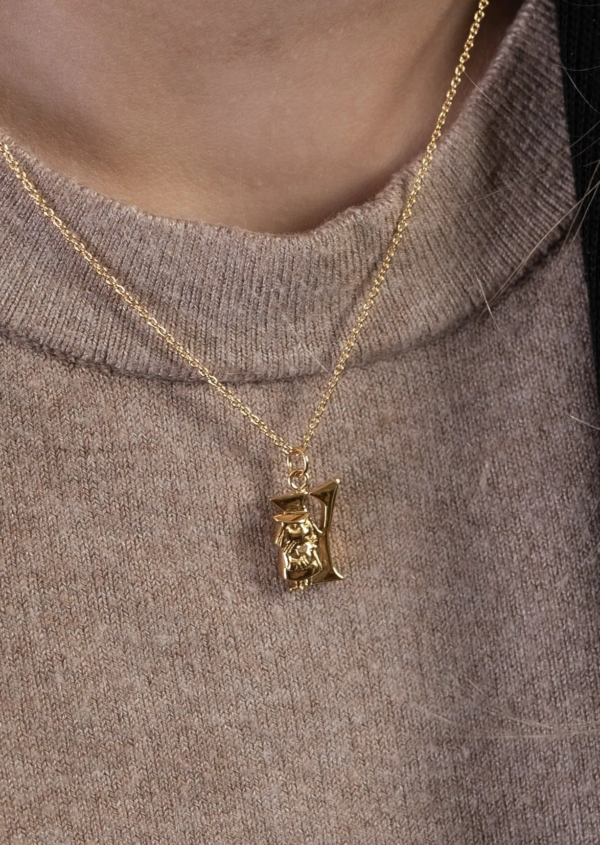 Moomin Alphabet - Gold Plated - Y sold by Skultuna product image thumbnail 5