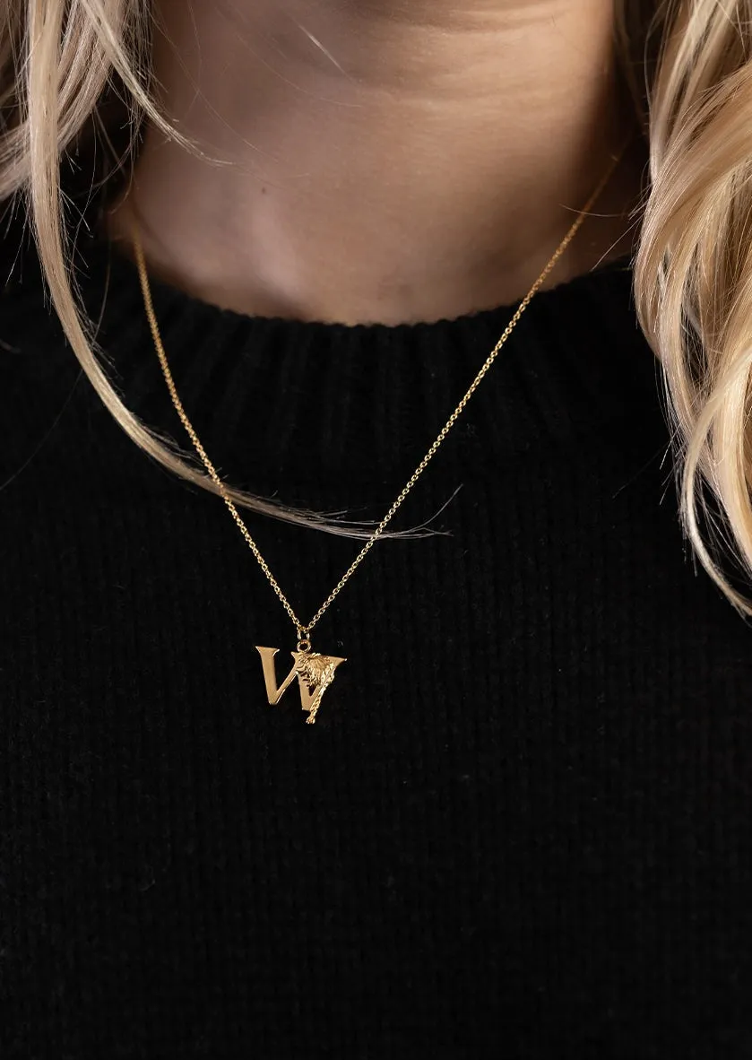 Moomin Alphabet - Gold Plated - W sold by Skultuna product image thumbnail 4