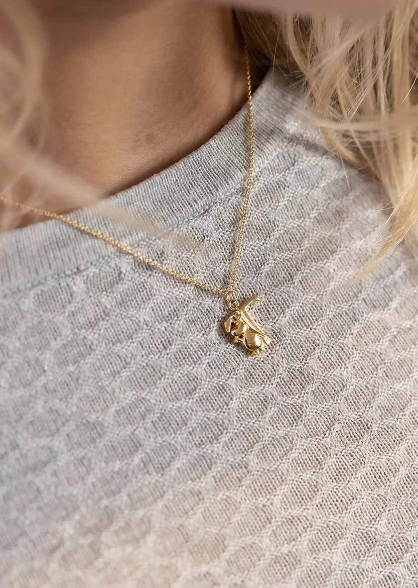 Moomin Alphabet - Gold Plated - T sold by Skultuna product image thumbnail 4