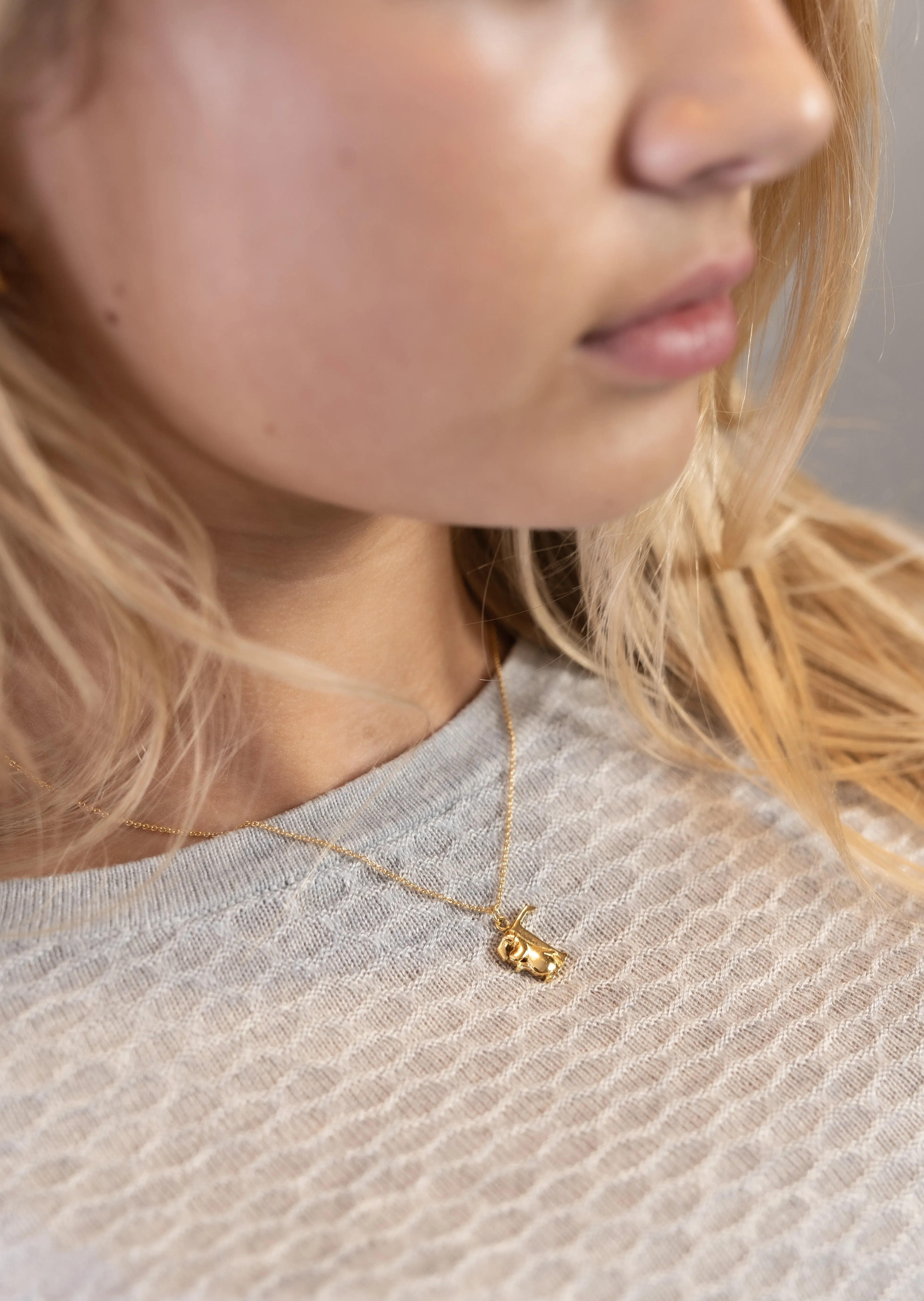 Moomin Alphabet - Gold Plated - T sold by Skultuna product image thumbnail 5