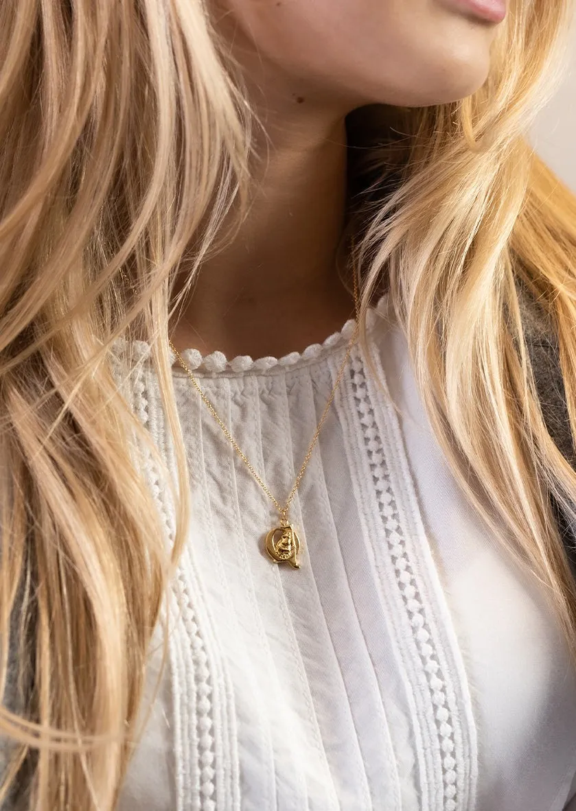 Moomin Alphabet - Gold Plated - Q sold by Skultuna product image thumbnail 4