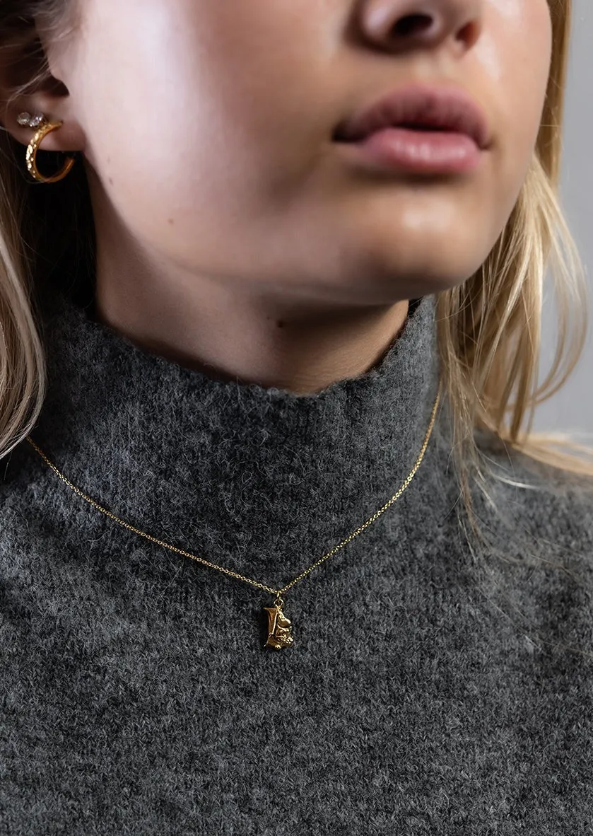 Moomin Alphabet - Gold Plated - L sold by Skultuna product image thumbnail 4