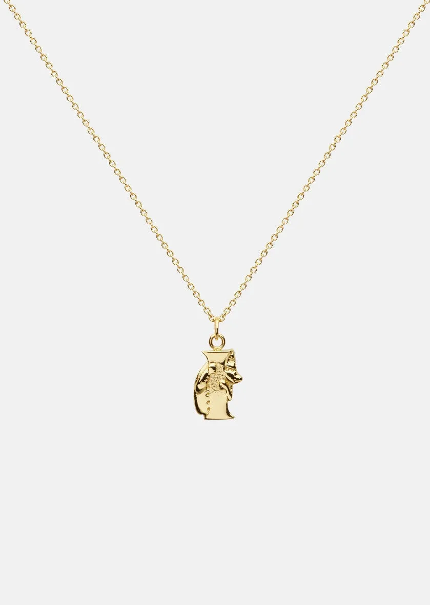 Moomin Alphabet - Gold Plated - I sold by Skultuna