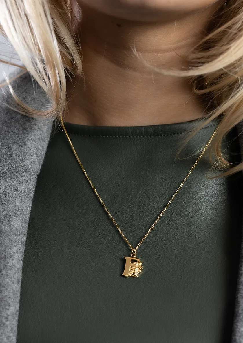 Moomin Alphabet - Gold Plated - F sold by Skultuna product image thumbnail 4