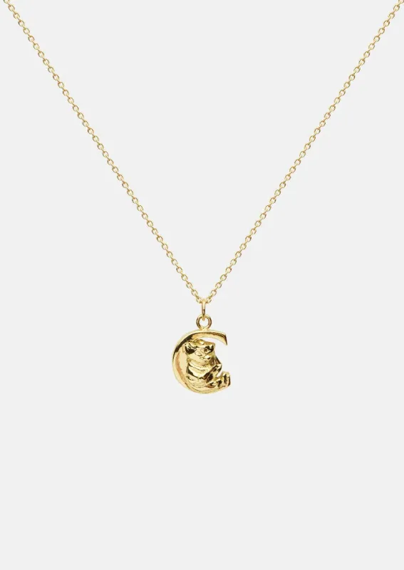 Moomin Alphabet - Gold Plated - C sold by Skultuna