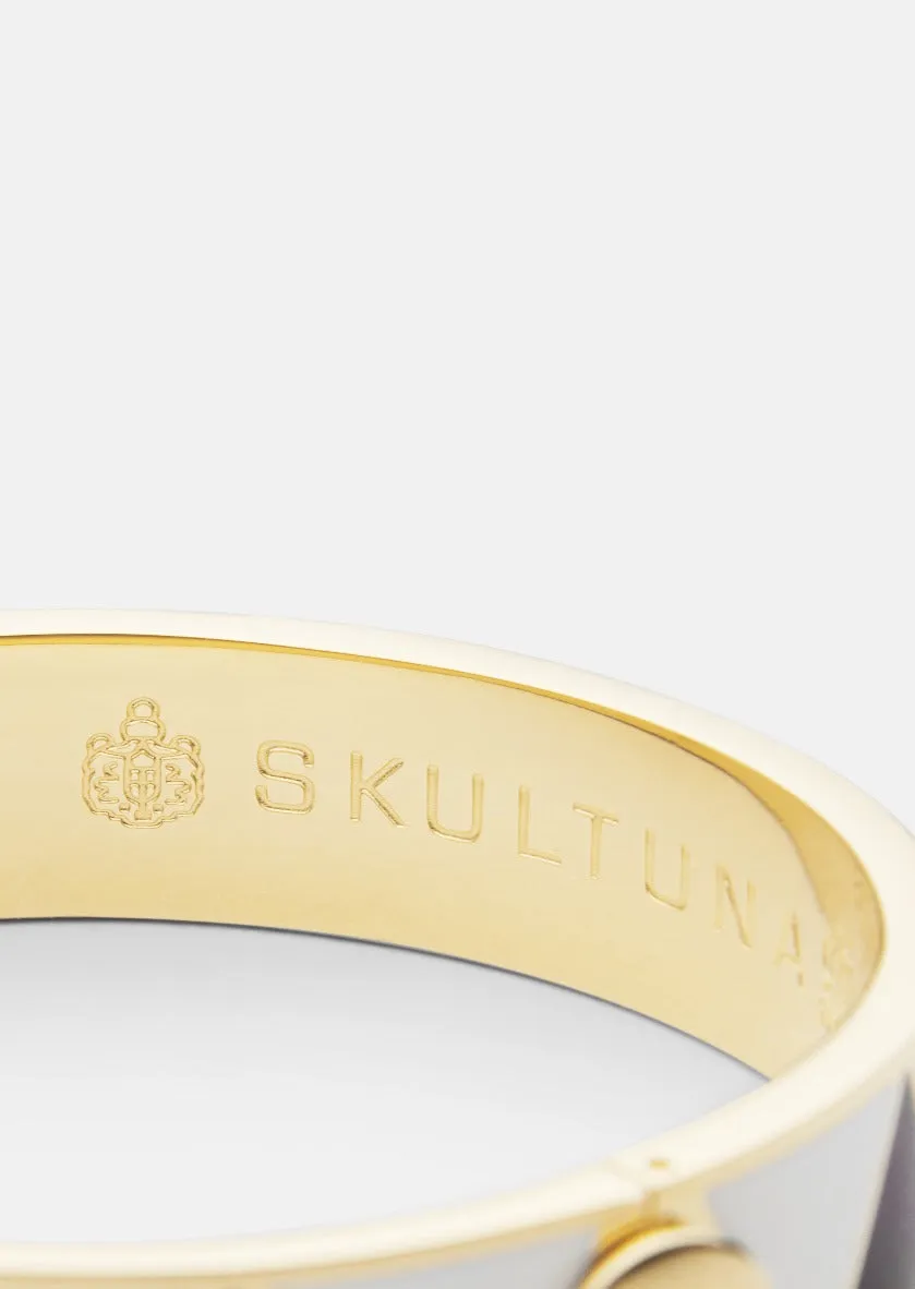 GTG Enamel Bracelet – Black & White sold by Skultuna product image thumbnail 4