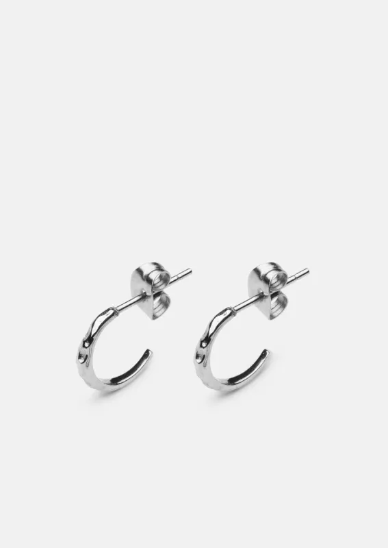 Juneau Petit Earrings - Silver Plated made by Skultuna