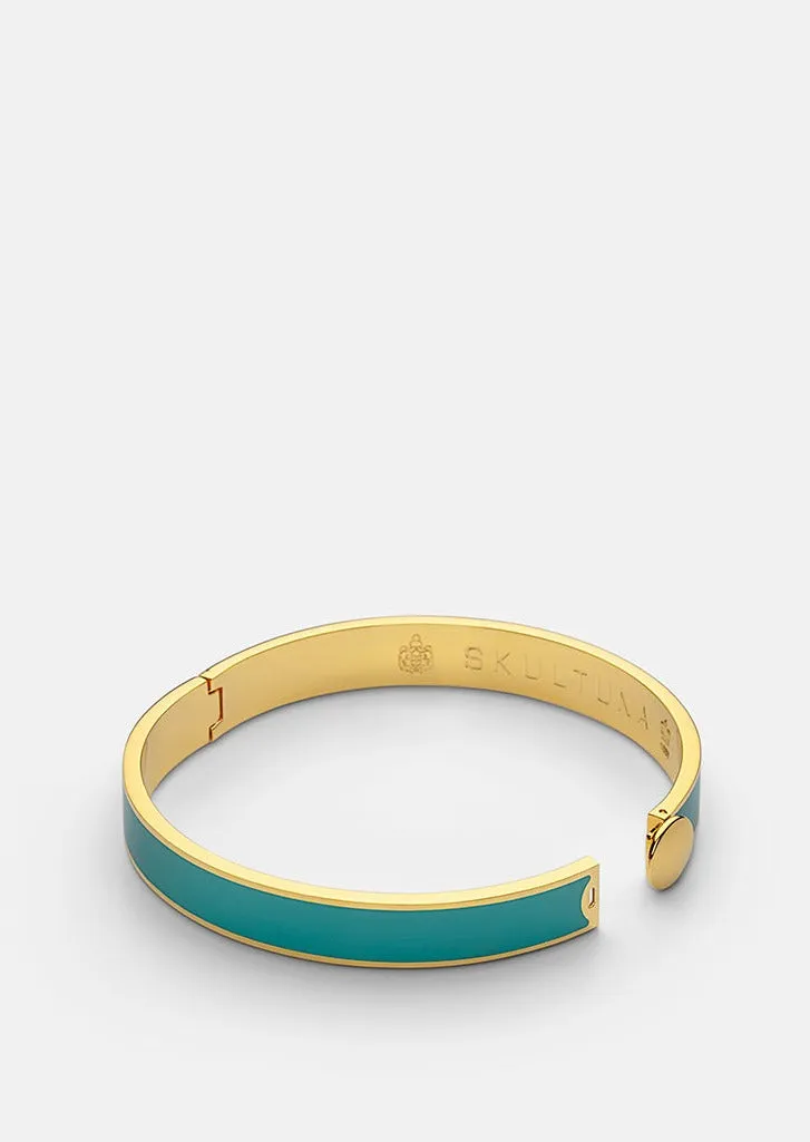 Enamel Bangle - Turquoise sold by Skultuna product image thumbnail 3