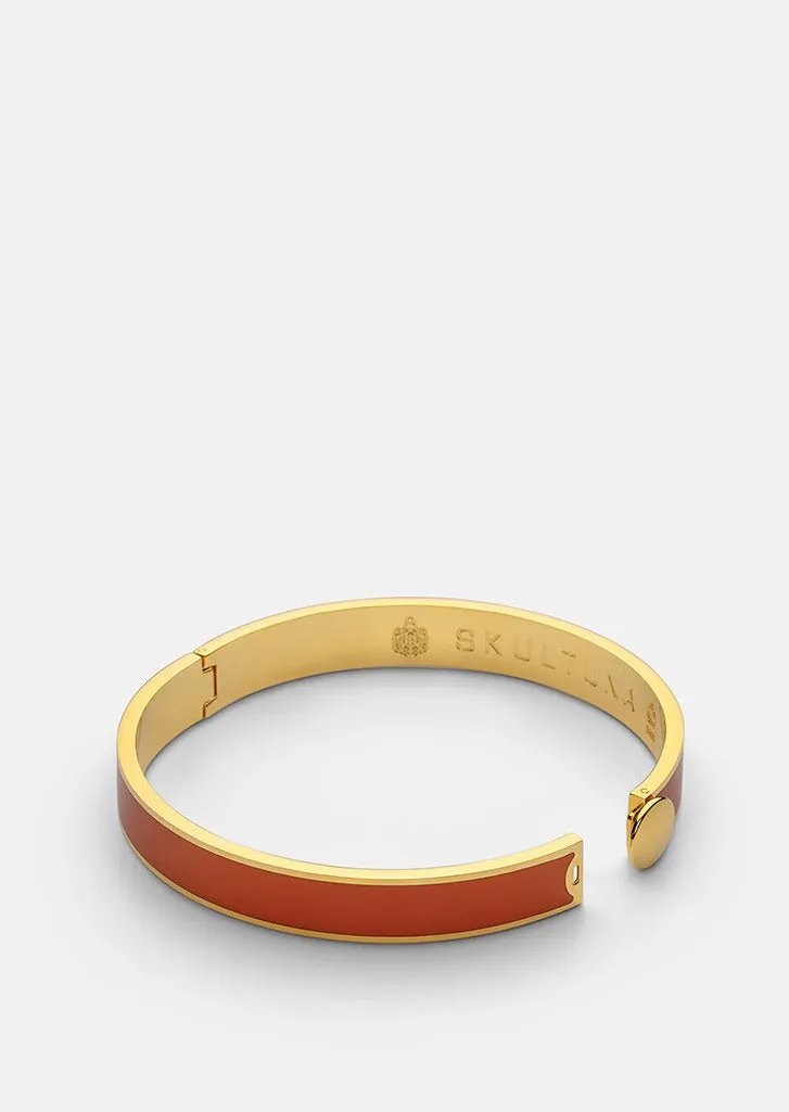 Enamel Bangle - Orange sold by Skultuna product image thumbnail 3