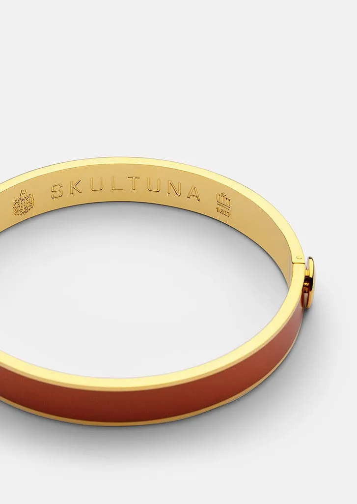 Enamel Bangle - Orange sold by Skultuna product image thumbnail 2