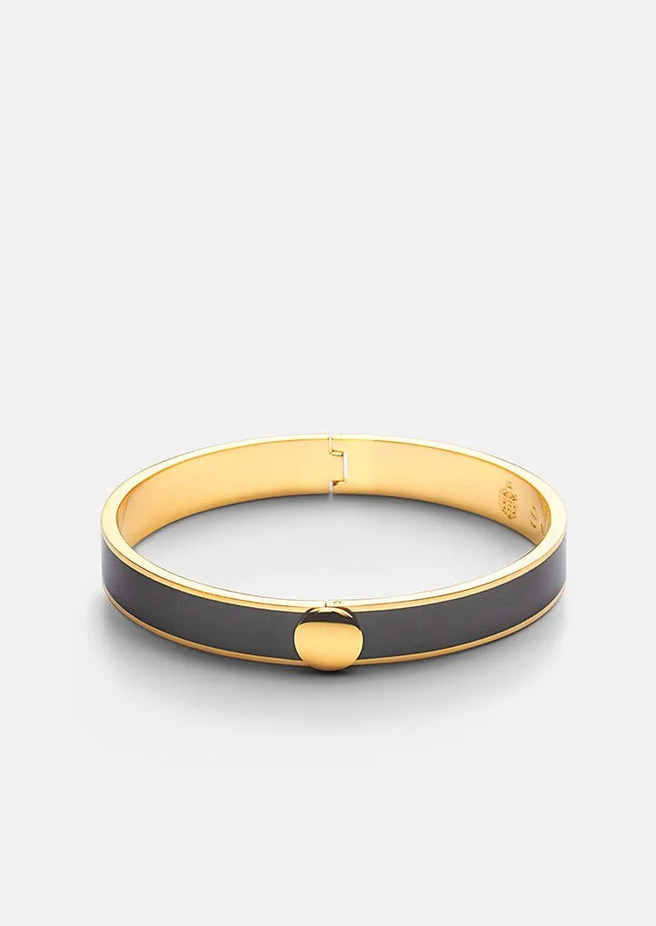 Enamel Bangle - Grey sold by Skultuna