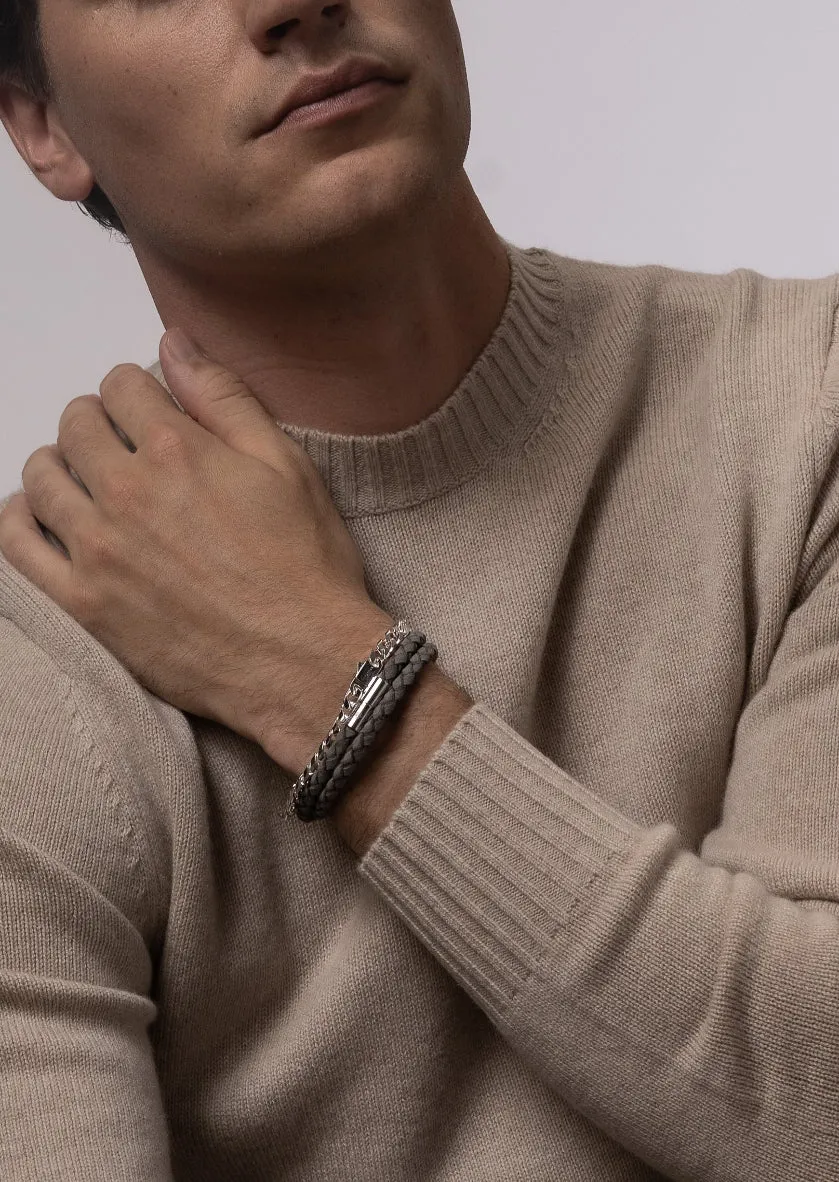 Suede Bracelet - Grey sold by Skultuna product image thumbnail 2