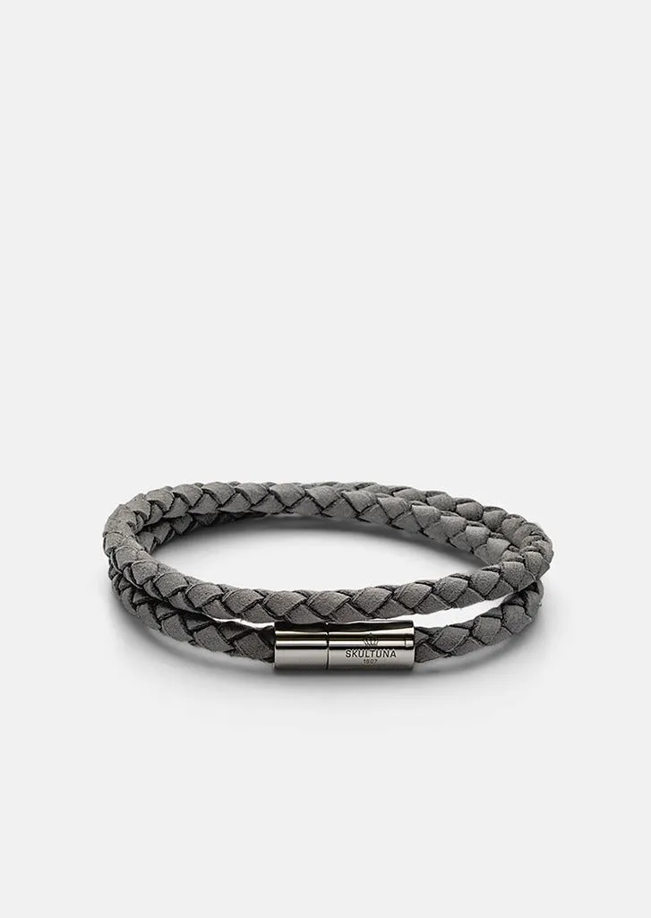 Suede Bracelet - Grey sold by Skultuna