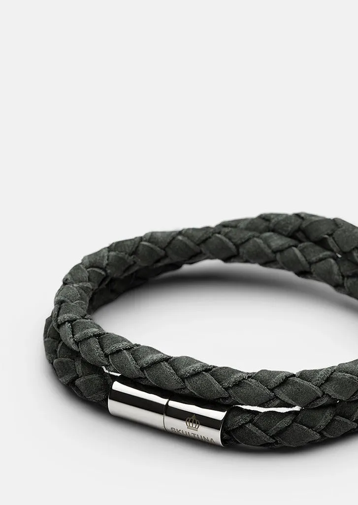 Suede Bracelet - Dark Green sold by Skultuna product image thumbnail 3