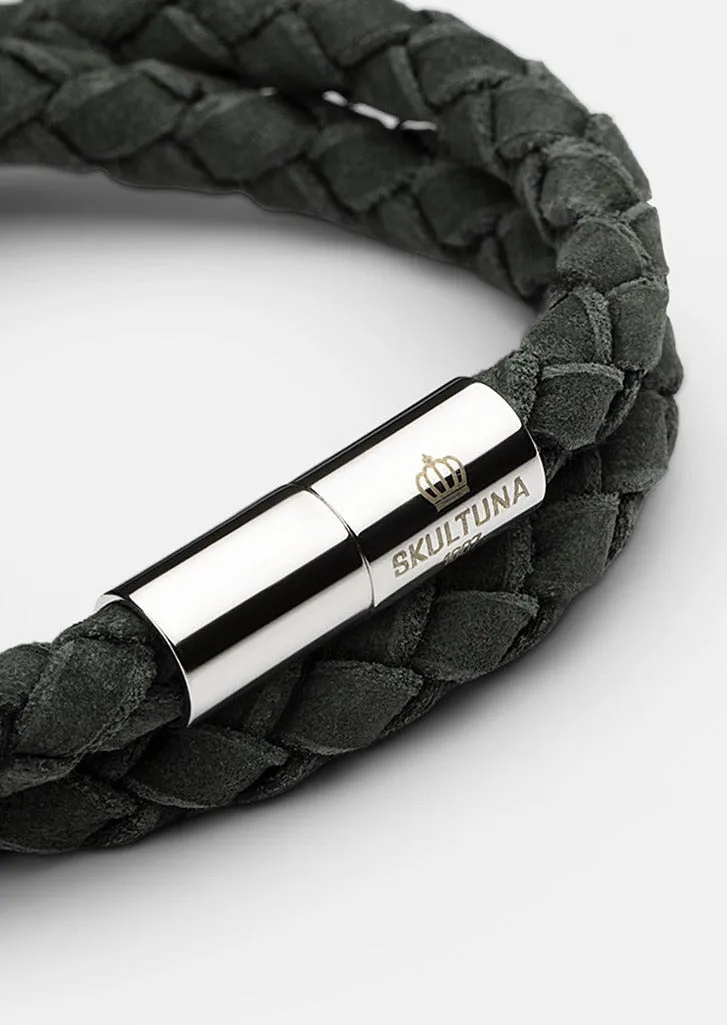 Suede Bracelet - Dark Green sold by Skultuna product image thumbnail 4
