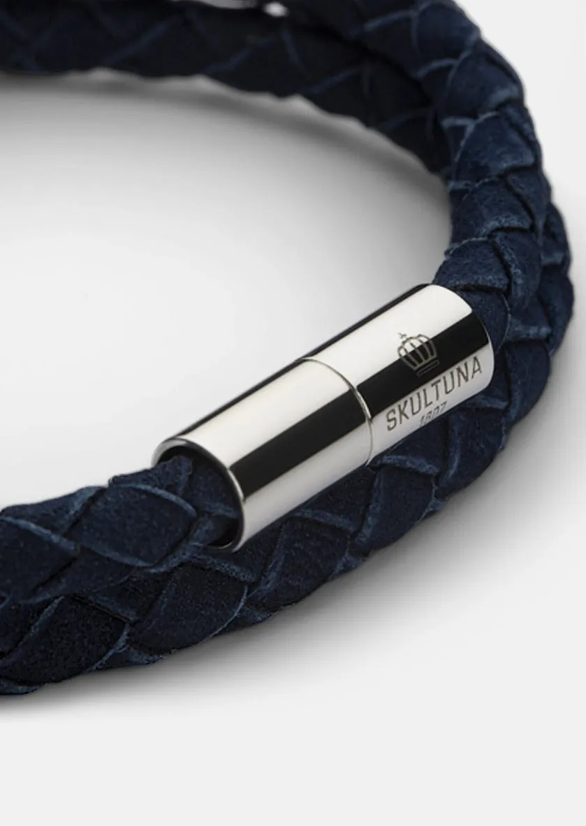 Suede Bracelet - Blue sold by Skultuna product image thumbnail 4