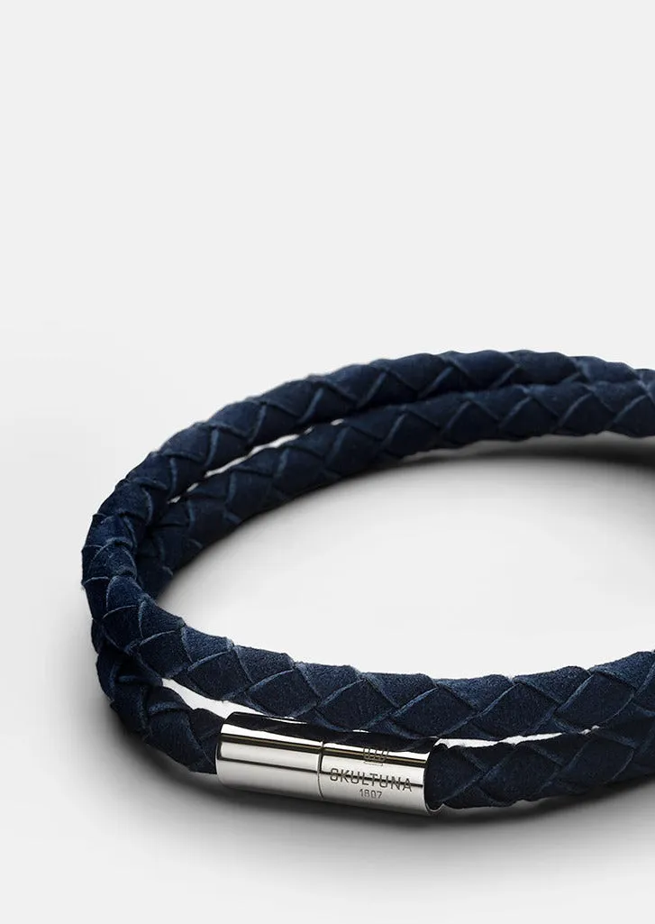 Suede Bracelet - Blue sold by Skultuna product image thumbnail 3