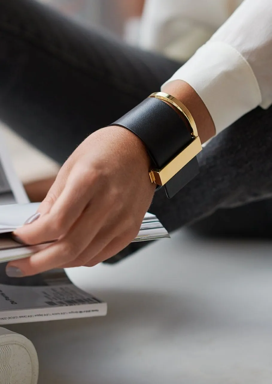 Clasp Bracelet - Black sold by Skultuna product image thumbnail 5