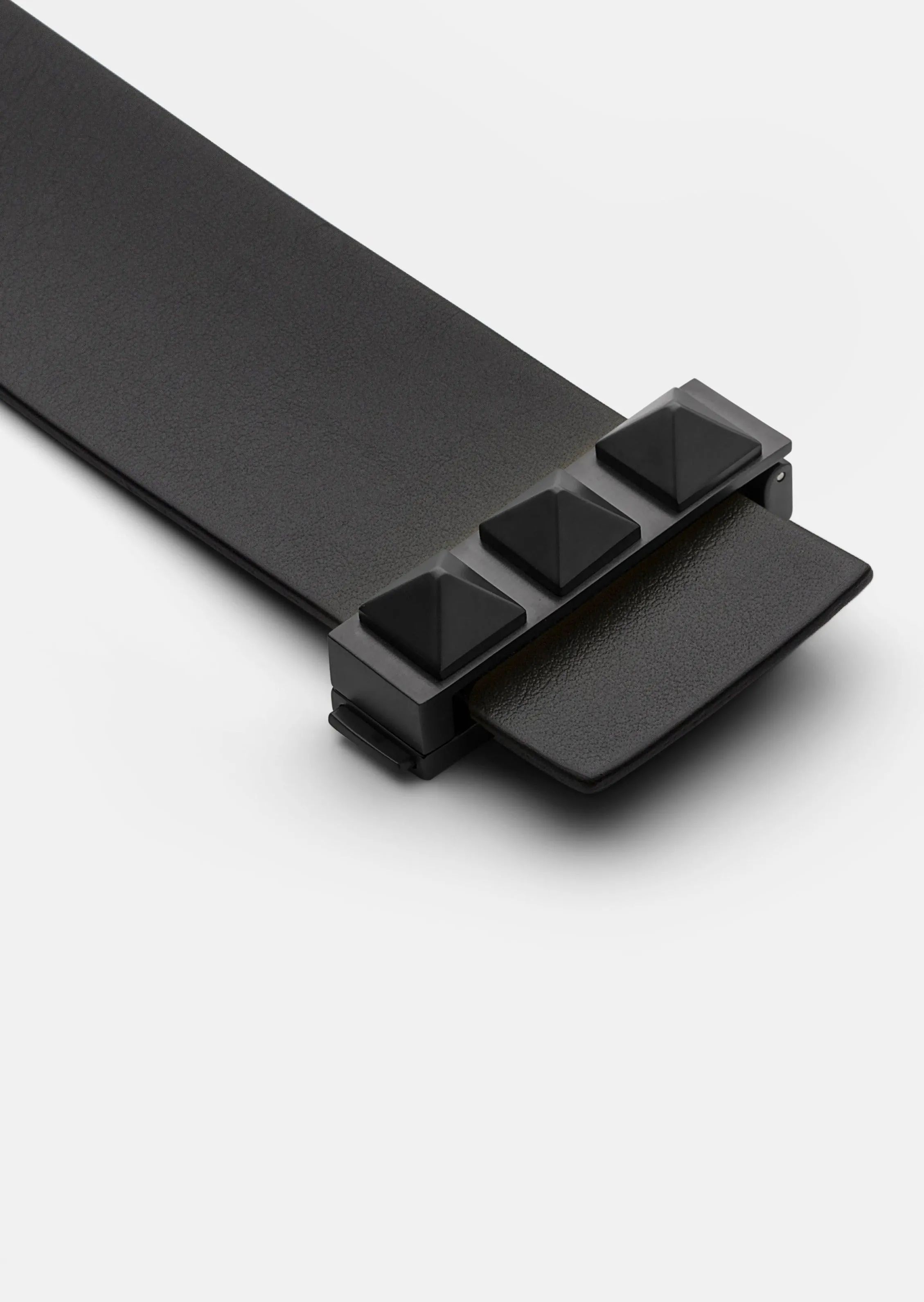 Clasp Rivets Bracelet - Black sold by Skultuna product image thumbnail 2