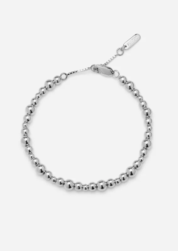 Météorite Continuum Bracelet - Sterling Silver made by Skultuna