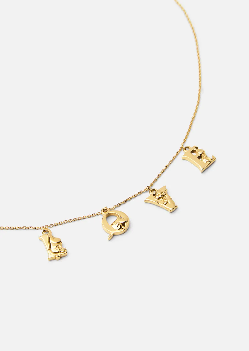 Moomin x Skultuna - Moomin Love Necklace - Gold Plated sold by Skultuna product image thumbnail 2