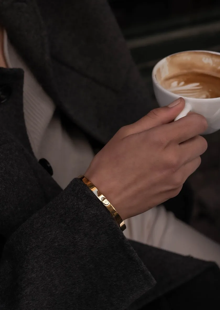 Eternal Bangle - Gold Plated sold by Skultuna product image thumbnail 5