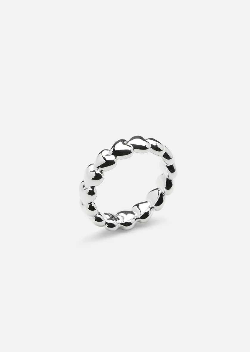 Mille Coeurs Ring - Sterling Silver sold by Skultuna