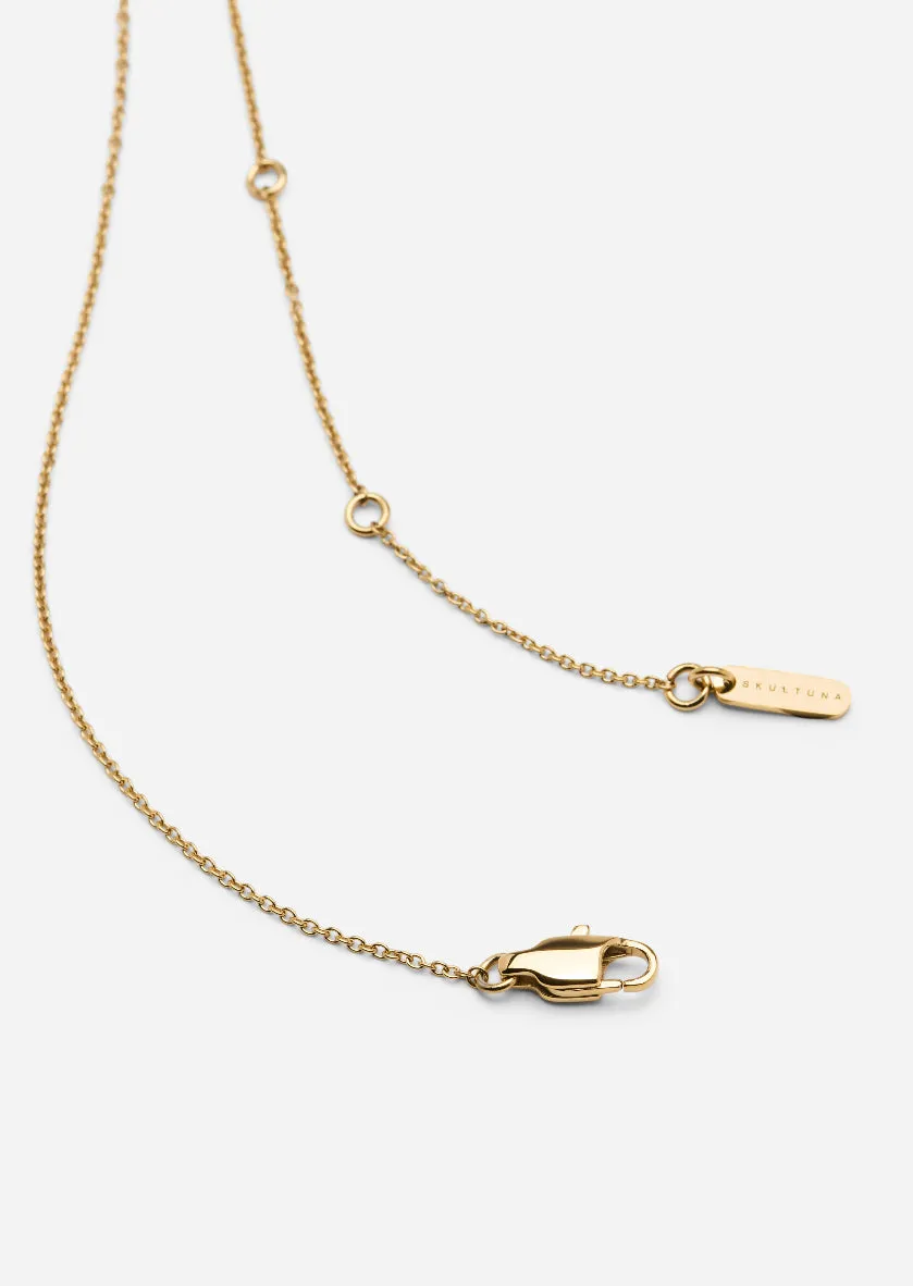 Moomin x Skultuna - Gold Plated - Lilla My Necklace sold by Skultuna product image thumbnail 4
