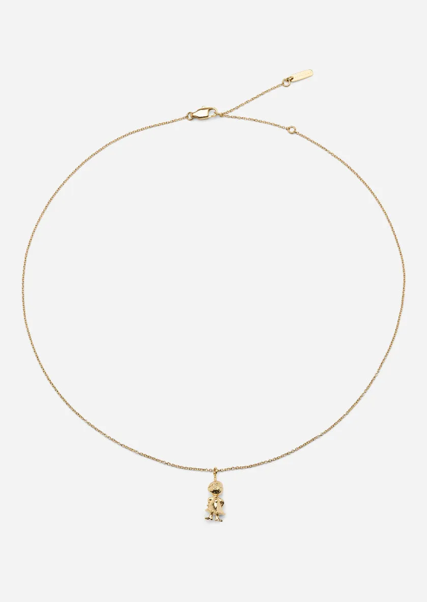 Moomin x Skultuna - Gold Plated - Lilla My Necklace sold by Skultuna product image thumbnail 3