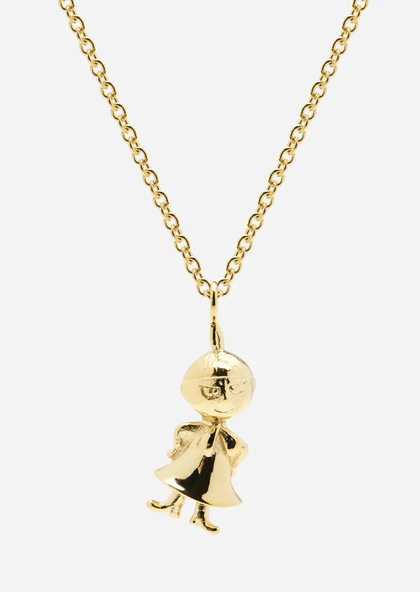 Moomin x Skultuna - Gold Plated - Lilla My Necklace sold by Skultuna product image thumbnail 2