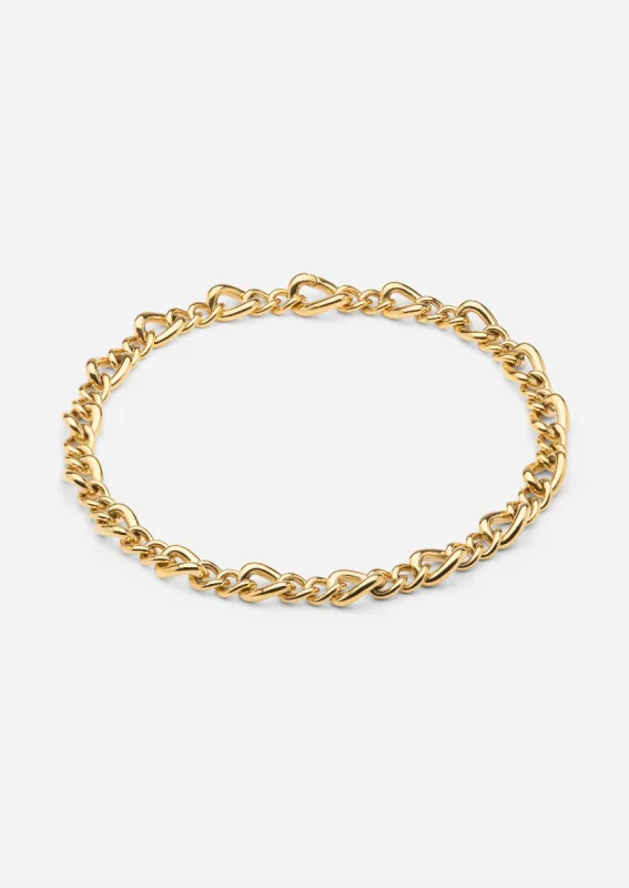 Cuba Necklace - Gold Plated made by Skultuna