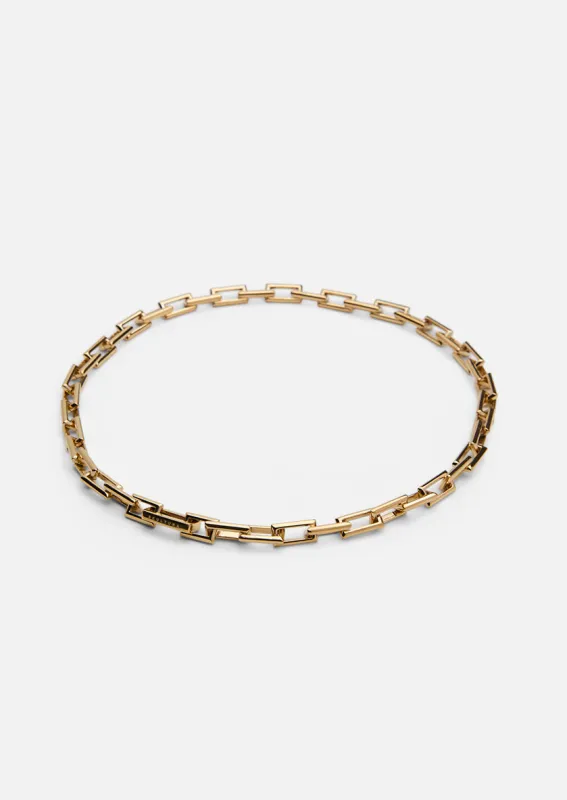 Relier Mini Necklace - Gold Plated made by Skultuna