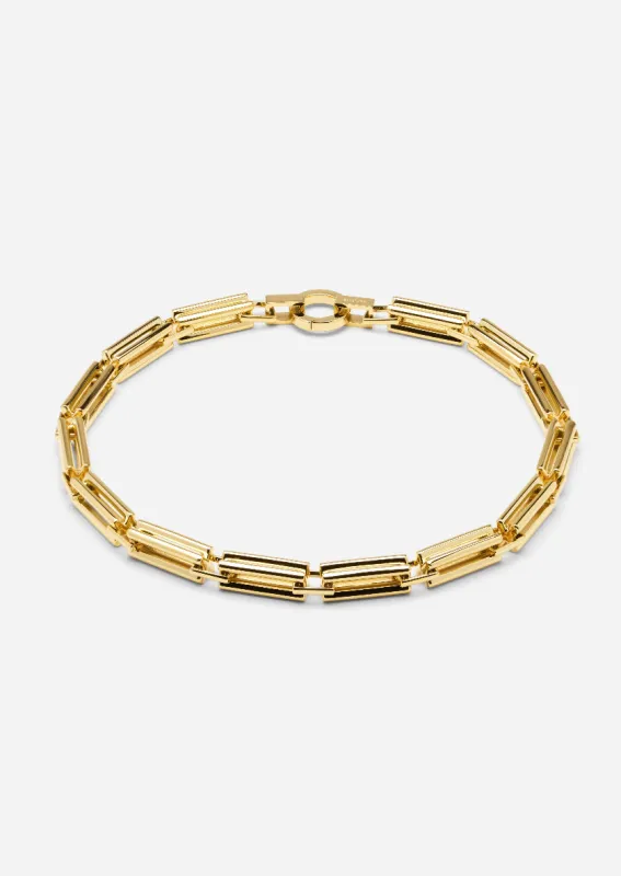 Relier X Necklace - Gold Plated made by Skultuna
