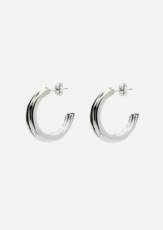 Écume de Mer - Brisa Earrings - Silver Plated made by Skultuna