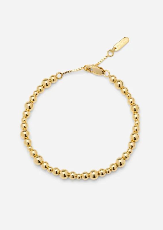 Météorite Continuum Bracelet - Gold Vermeil made by Skultuna