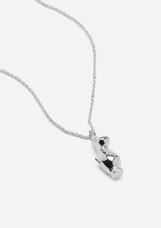 Moomin x Skultuna -Silver Plated - Mumintrollet Necklace made by Skultuna