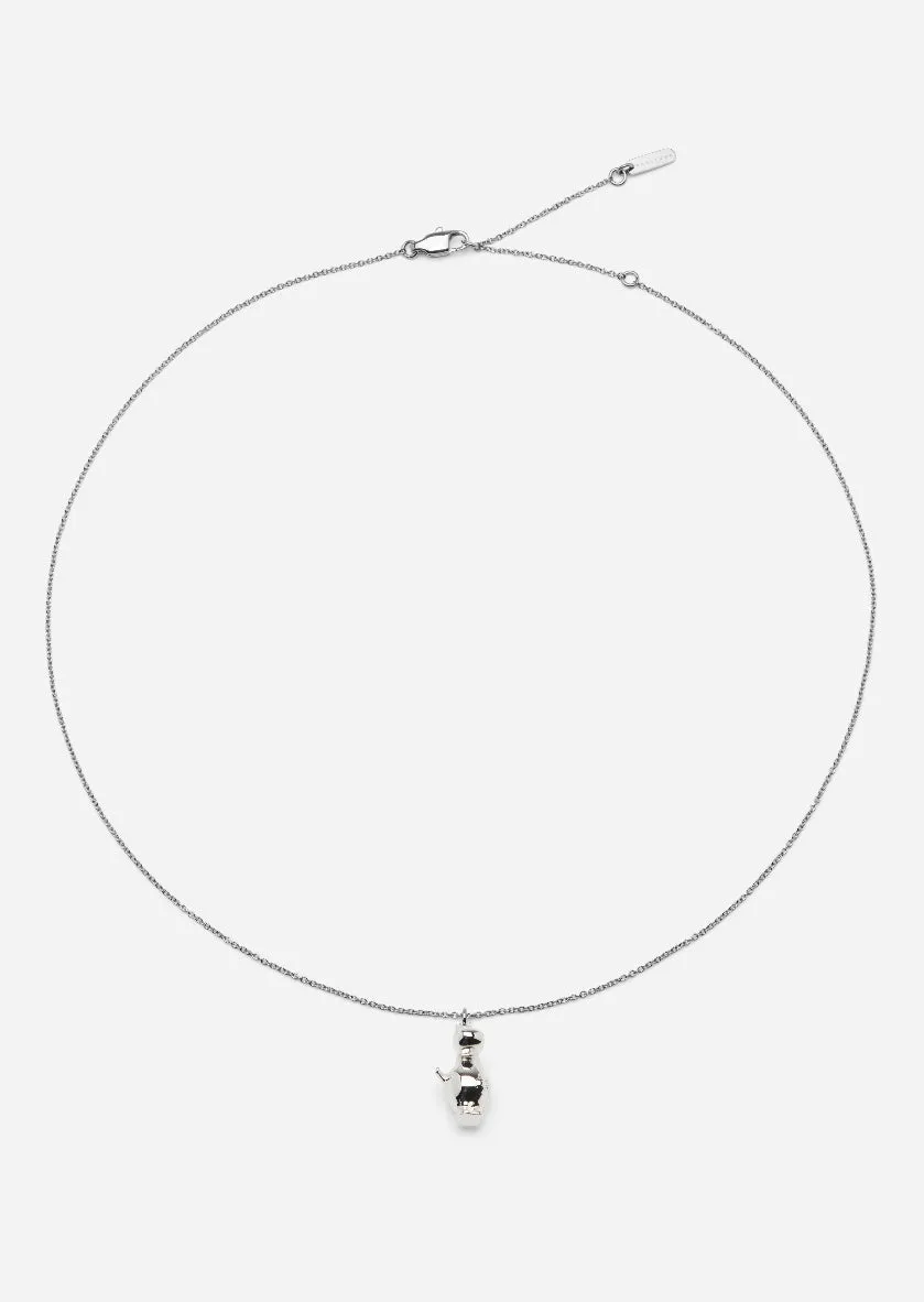Moomin x Skultuna -Silver Plated - Mumintrollet Necklace sold by Skultuna product image thumbnail 3