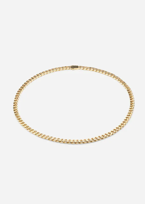 Paul Chain Necklace - Gold Plated made by Skultuna