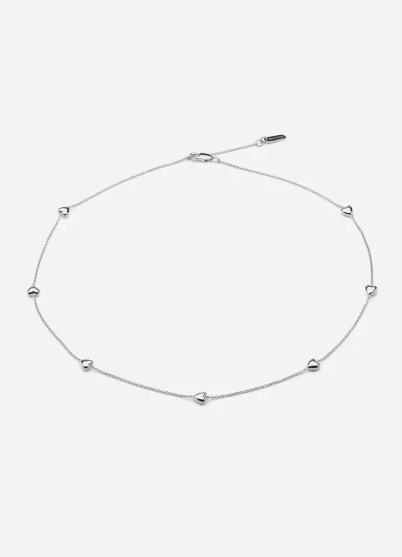 Heart Petit Necklace – Sterling Silver made by Skultuna