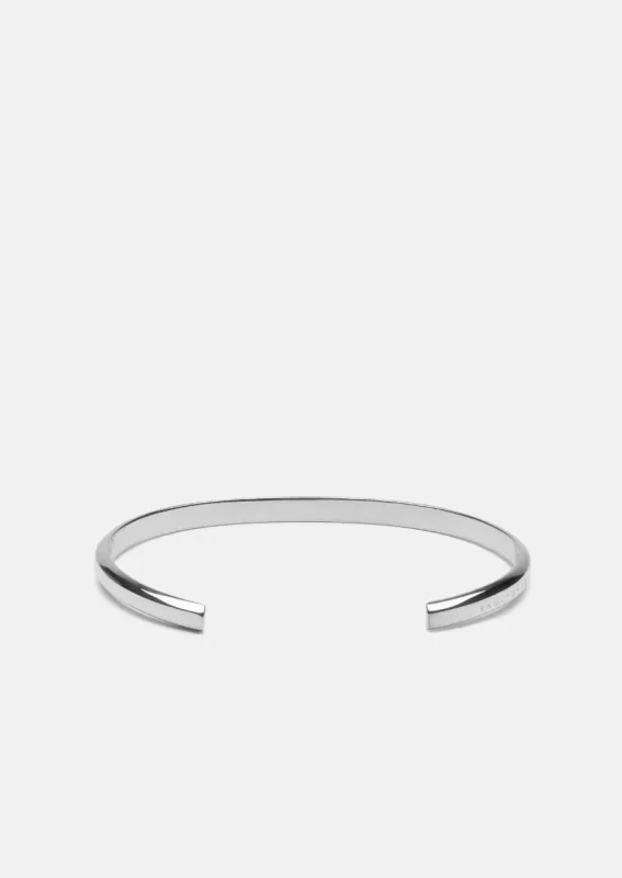 Skultuna Icon Cuff Thin – Sterling Silver made by Skultuna