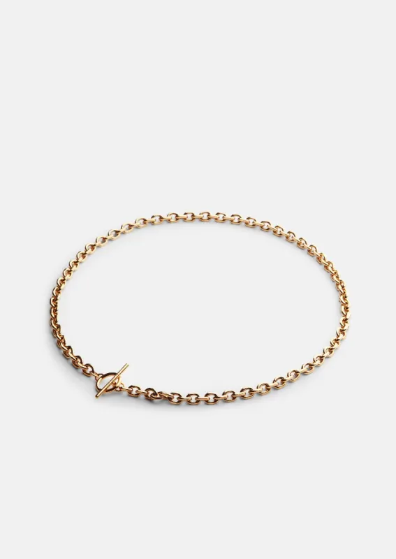 Unité Chain Necklace - Gold Plated made by Skultuna
