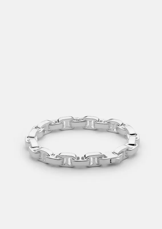 Velo Chaîne Bracelet - Silver Plated made by Skultuna
